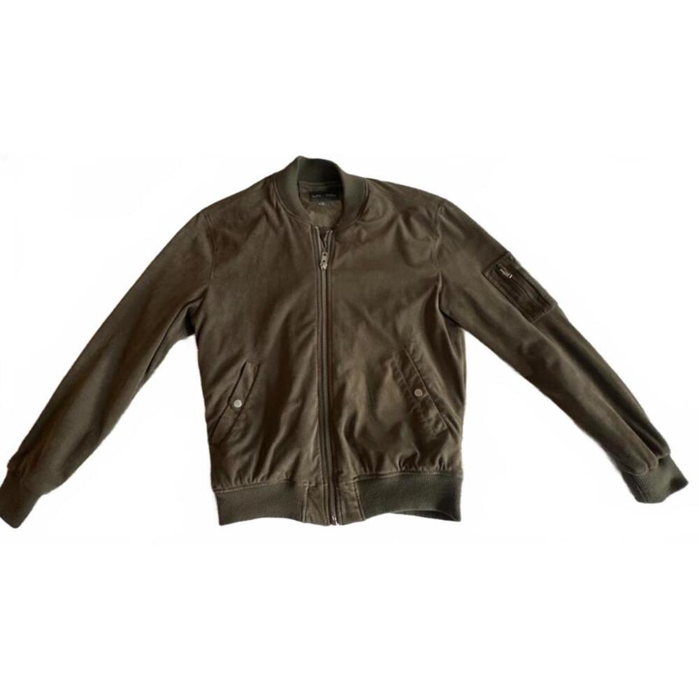 Slate & Stone Bomber Jacket – Men’s Size XL (Olive Green)